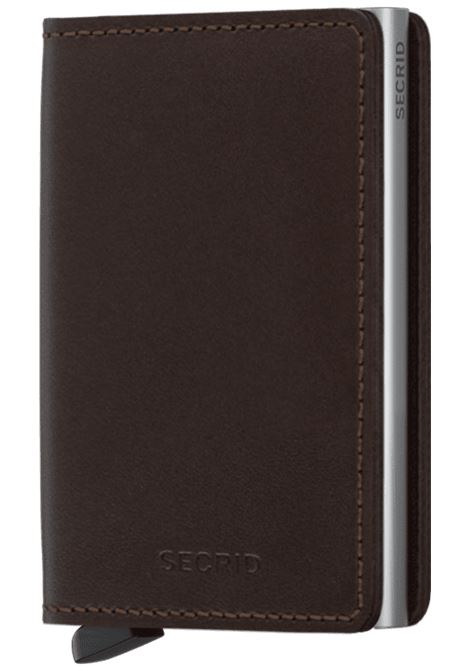 slimwallet original dark brown